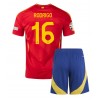 Spanien Rodri Hernandez #16 Heimtrikot EM 2024 Kurzarm (+ kurze hosen)